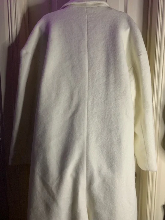 ebossy Women Fashion Notched Lapel Open Front Maxi Long Trench Coat - Picture 10 of 12